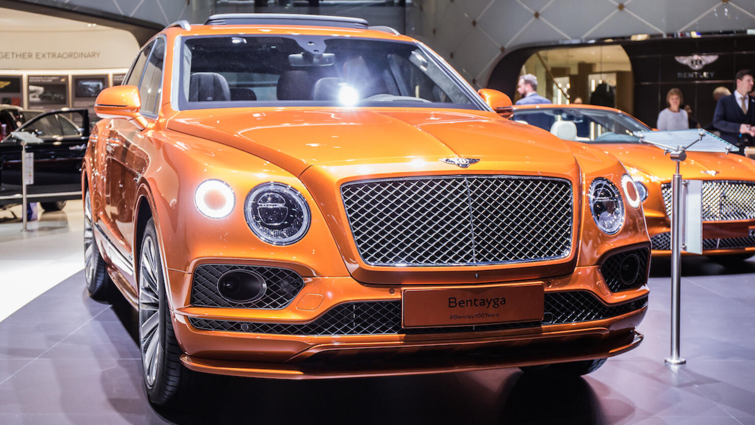The Bentley Bentayga Speed