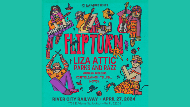 Railway Concert Series ft. Flip Turn, Liza Attic & More