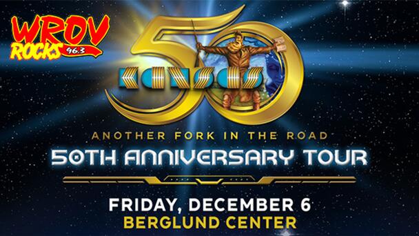 Win Tickets to the KANSAS 50th Anniversary Tour at Berglund Performing Arts Theatre From 96.3 ROV!