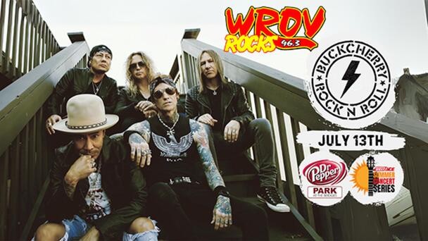 Win Tickets to BUCKCHERRY at Dr Pepper Park Before You Can Buy Them From 96.3 ROV!