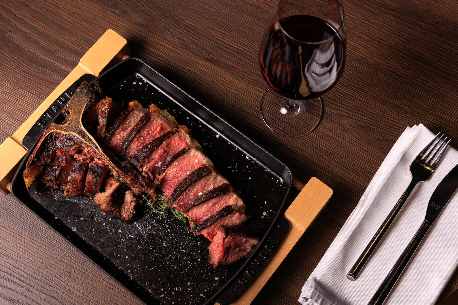 T-bone steak