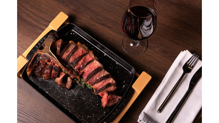 T-bone steak
