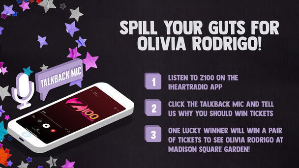 Spill Your Guts And Win Tickets To Olivia Rodrigo's SOLD-OUT MSG Show!