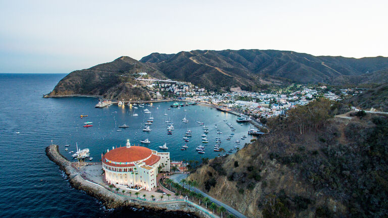 Catalina Island's famous landmark, the Casino.