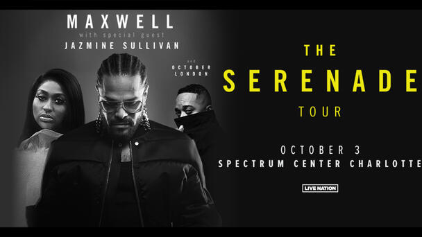 Win Tickets to Maxwell & Jazmine Sullivan @ The Spectrum Center 10/3!