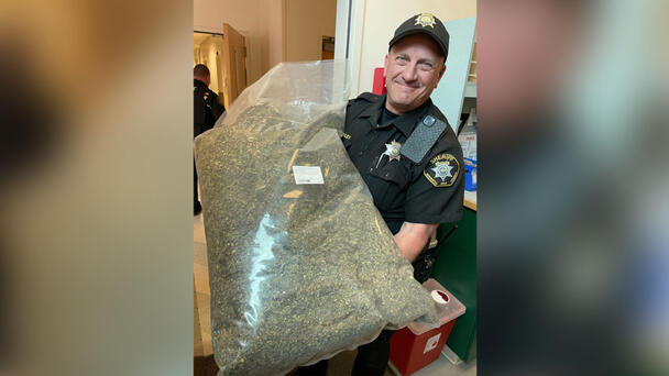Deputies Find Gigantic Bag Of Marijuana While Responding To Littering Call
