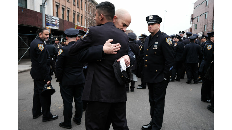 Funeral Held For Slain NYPD Officer Adeed Fayaz In Brooklyn