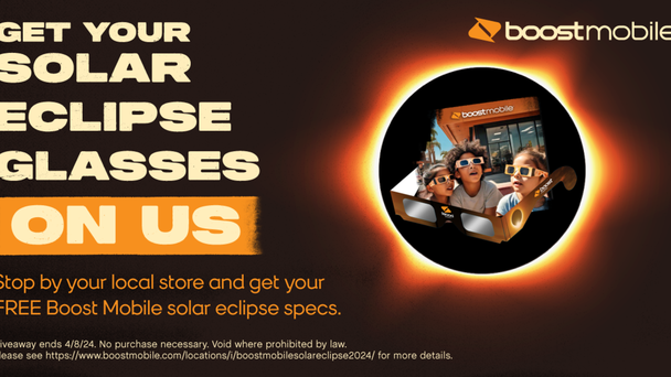 Get Your Solar Eclipse Glasses ON US at Boost Mobile
