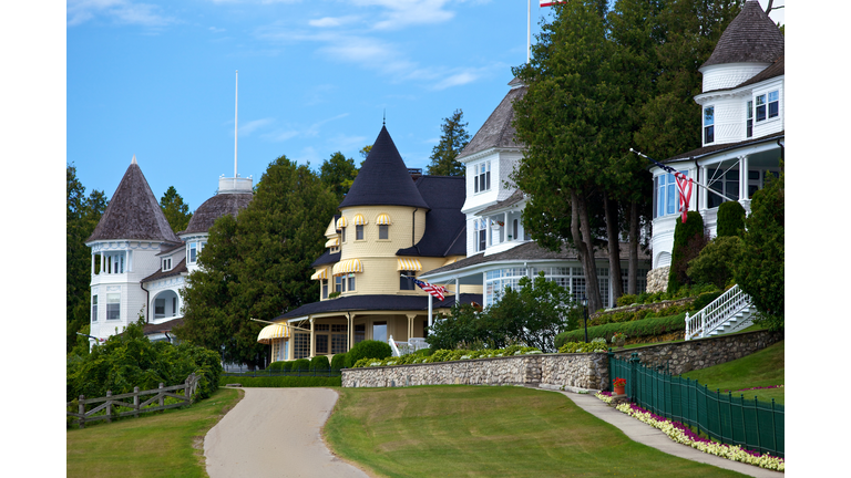 Mansions on Mackinac Island