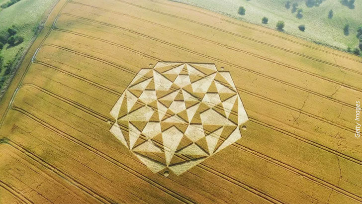 Manmade Crop Circles & Numbers