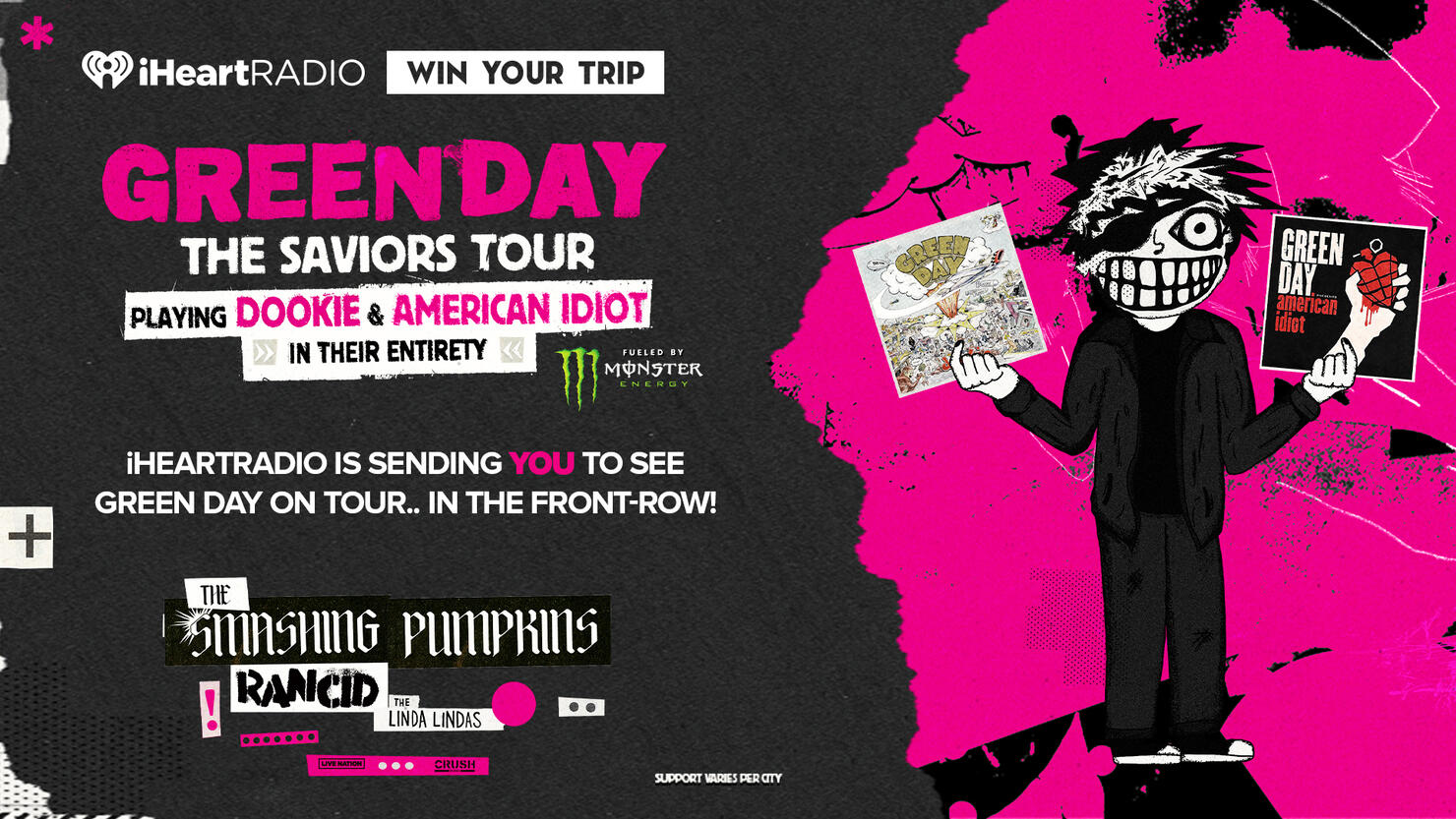 How You Can See 'Green Day' Up Close On Their 'Saviors' Tour | iHeart