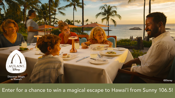We want to send you and the family to Aulani, A Disney Resort & Spa in Ko Olina, Hawai’i!