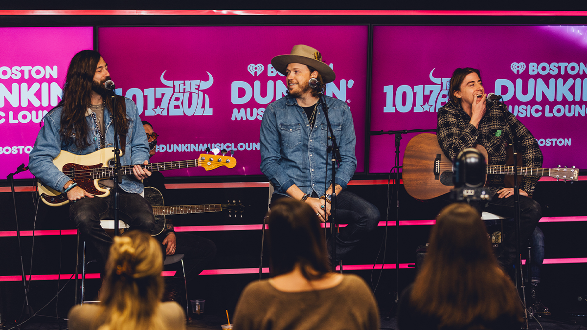 A Thousand Horses Perform in the Boston Dunkin' Music Lounge | Kiss 108 ...