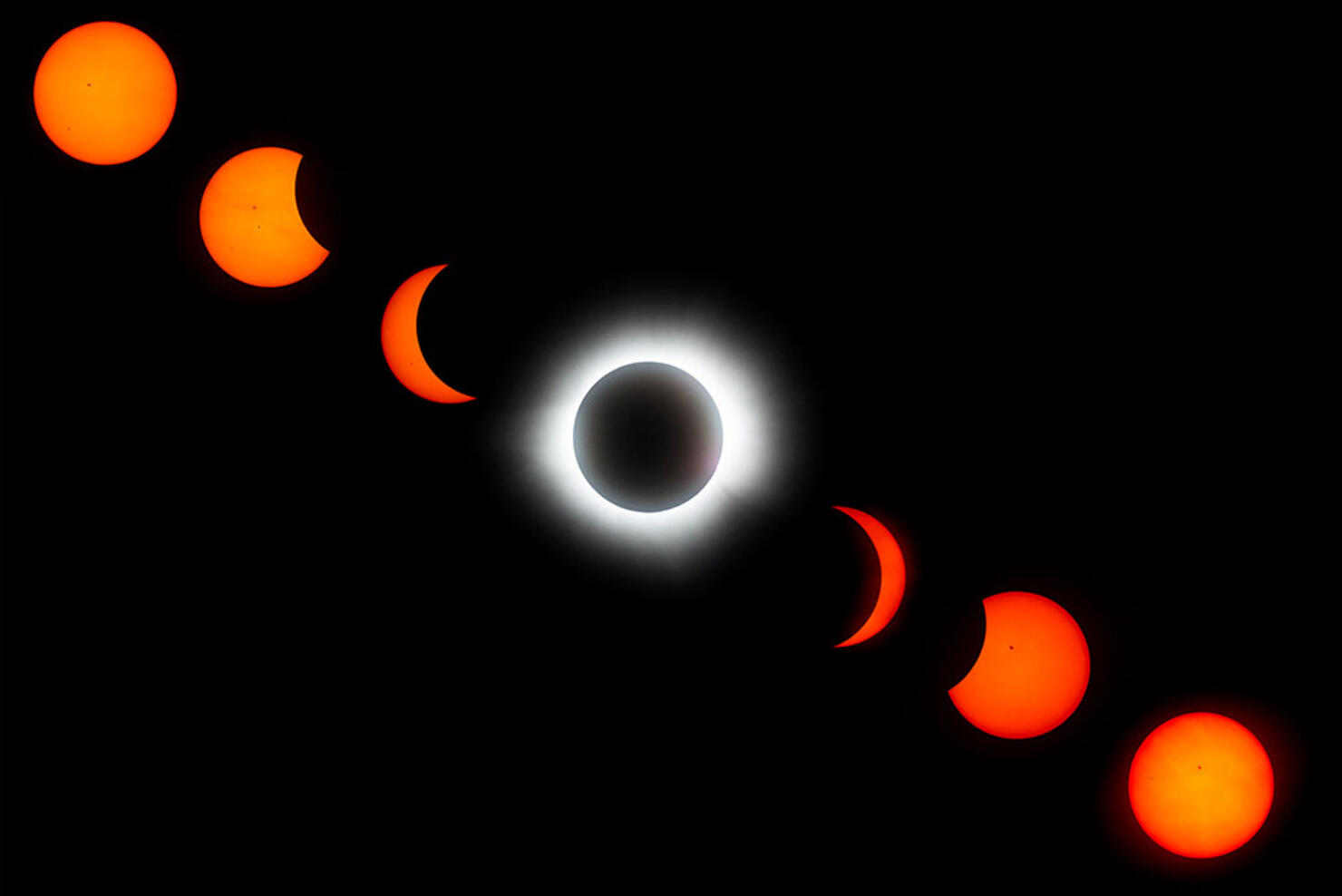 Total Solar Eclipse Stretches Across North America From Mexico To Canada