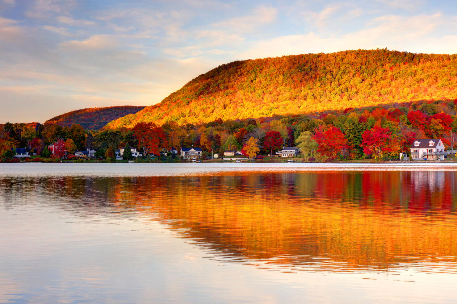 Autumn in the Berkshires of Massachusetts