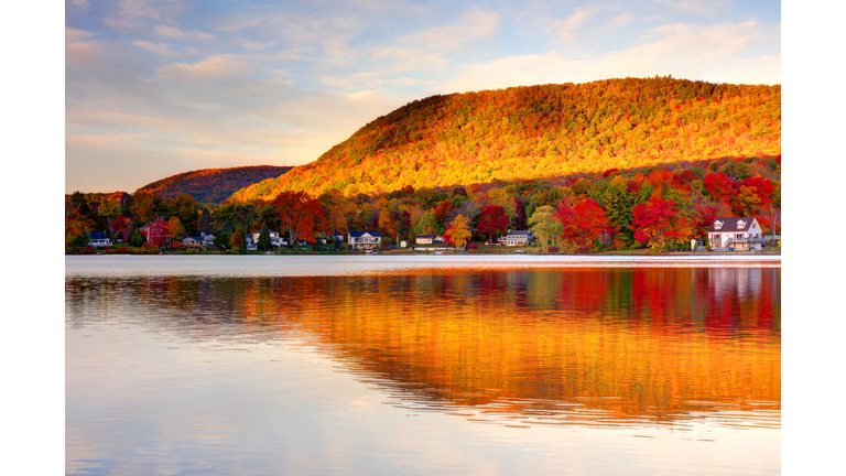 Autumn in the Berkshires of Massachusetts