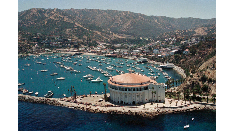 Aerial View of Avalon, Catalina Island (CA)