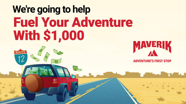 Fuel Your Adventure With $1,000