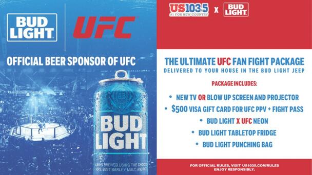 Win The Ultimate UFC Fight Package Thanks to Bud Light