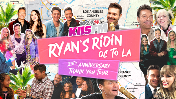 Ryan’s Riding OC to LA (20th Anniversary Thank You Tour): See The Locations