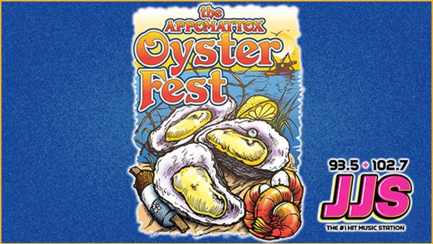 Win a Pair of Tickets to the Appomattox Oyster Fest, Sat. 4/27, From 93.5/102.7 JJS!