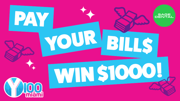 Listen To Y100 To Pay Your Bills!