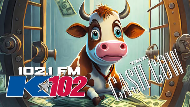 The CASH COW on K102!