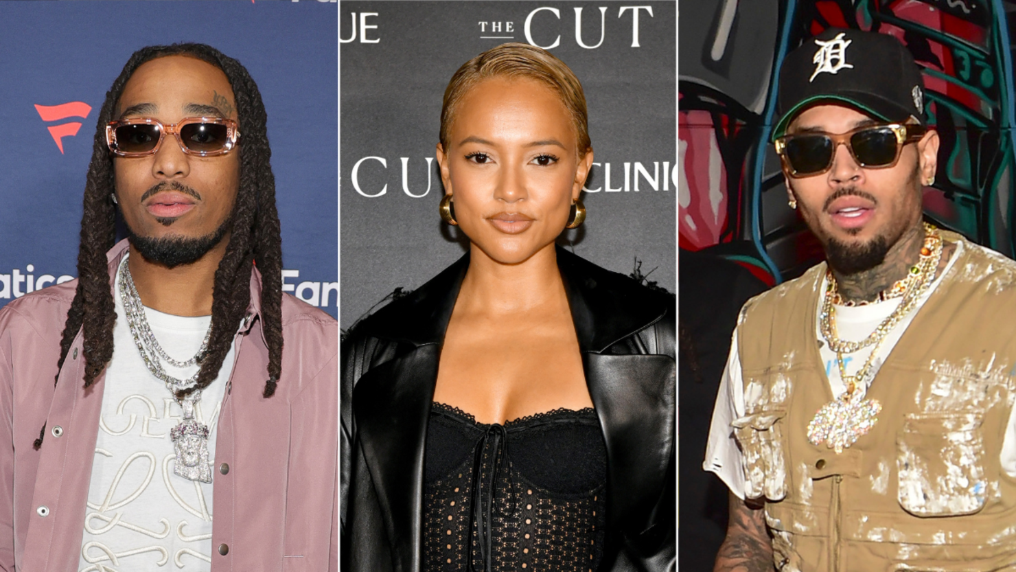 Quavo Fires Back At Chris Brown Amid Feud Over Karrueche Tran | iHeart