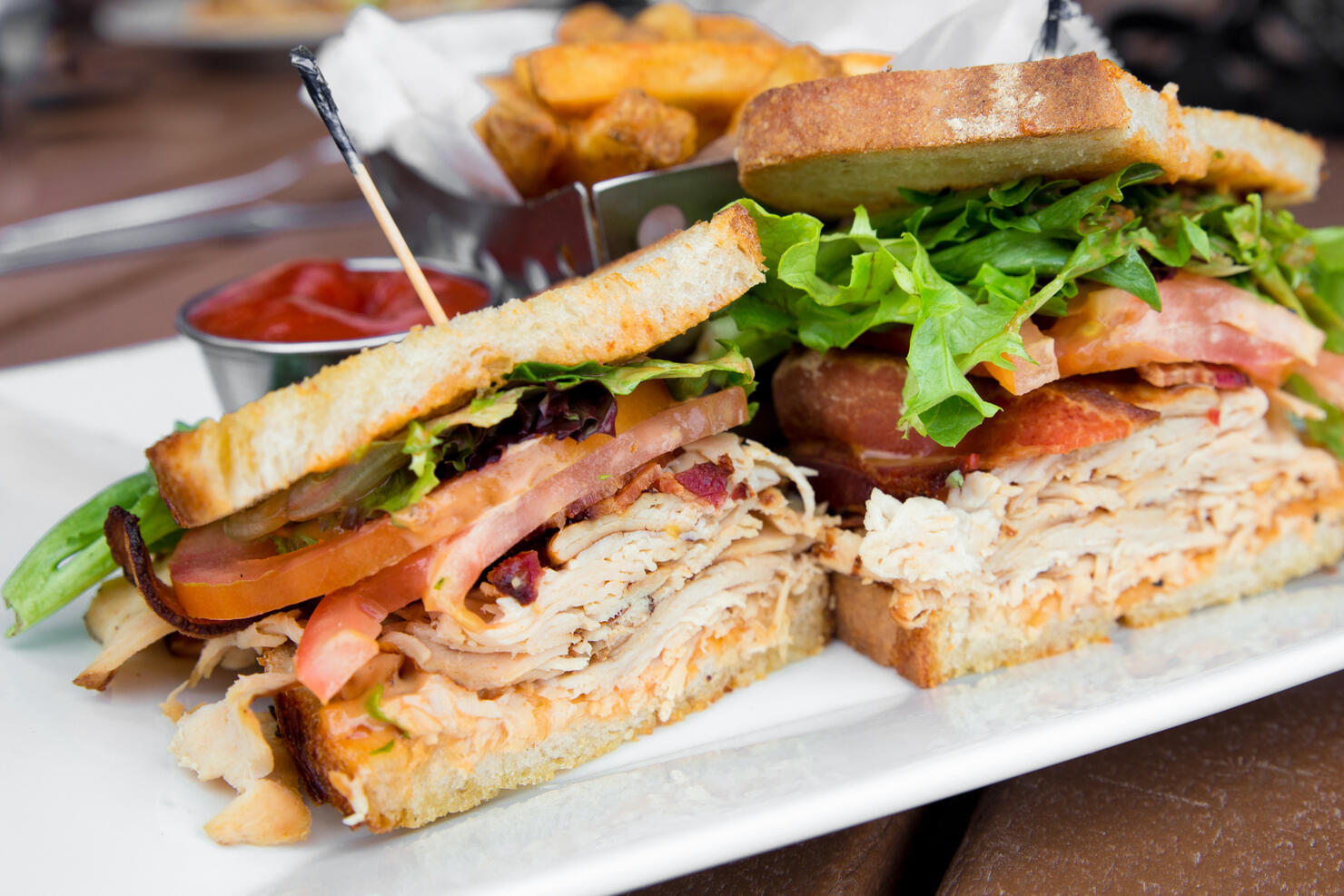 Turkey Club Sandwich