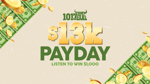 13 Chances A Day To Win $1,000!