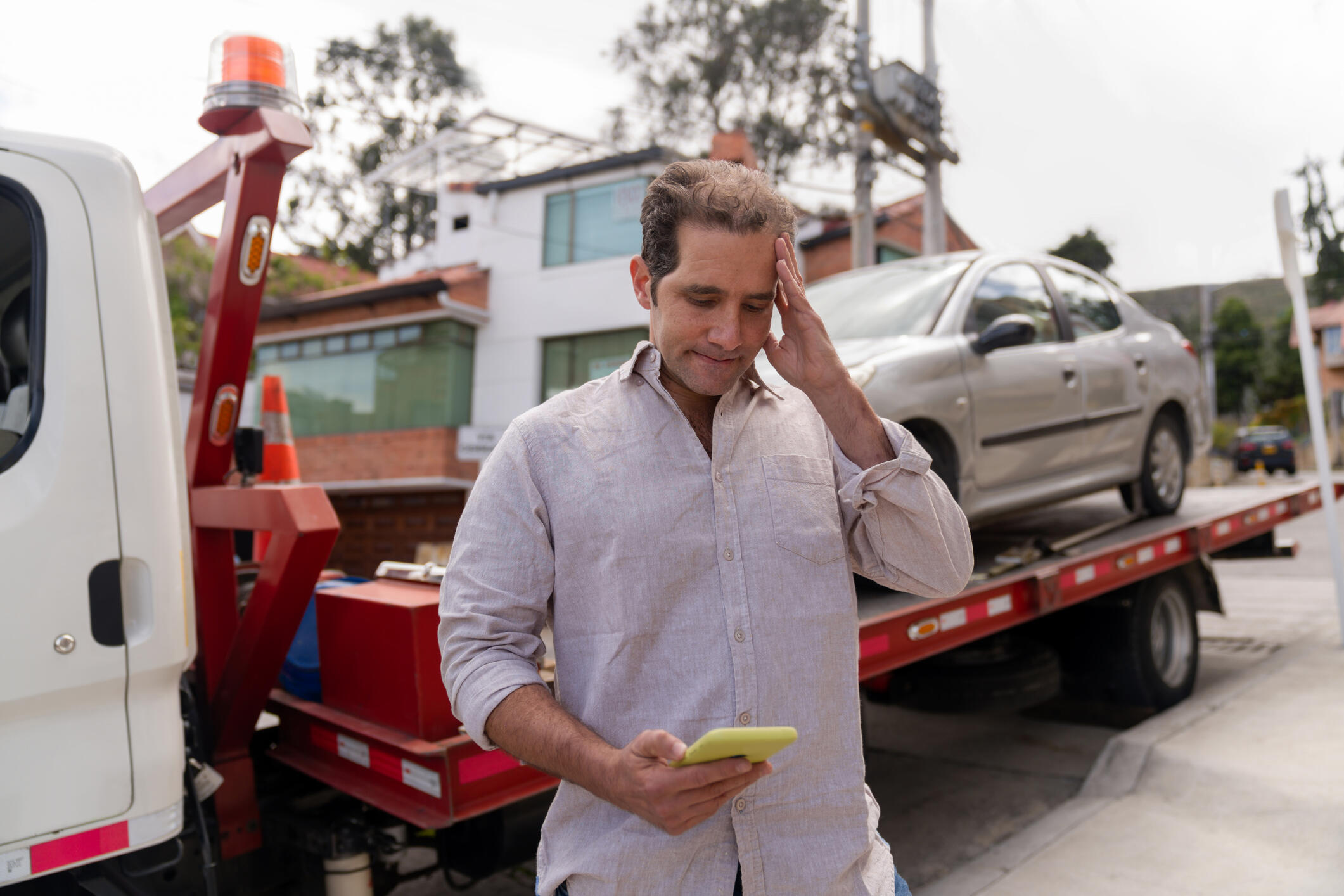 Couple Shocked After California Tow Truck Tries To Steal Their Moving Car Iheart