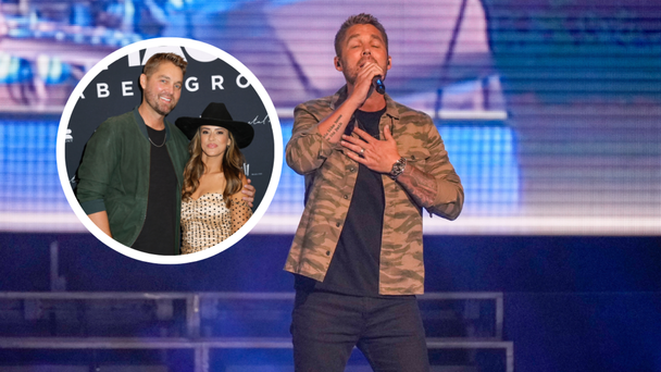 Watch Brett Young Share Heartwarming Moment With Wife, 2 Daughters On Stage