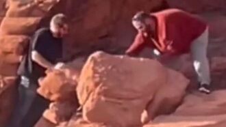 Video: Pair Indicted for Allegedly Vandalizing Protected Rock Formation in Nevada