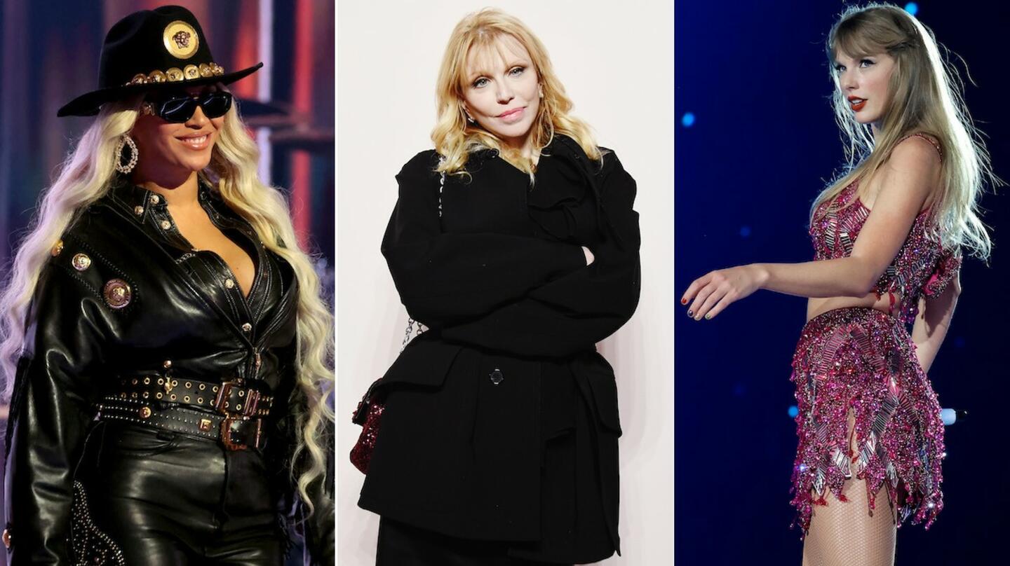 Courtney Love Slams Beyoncé's Music, Says Taylor Swift Is 'Not Important'