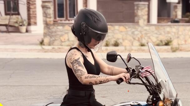 Amber Banda is the new biker DJ for El Paso's KHEY Country