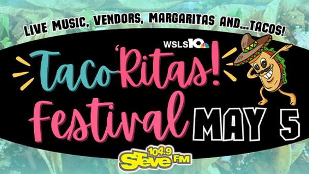 Celebrate Cinco de Mayo with the TACO'RITAS FESTIVAL at Berglund Center, From 104.9 STEVE FM!