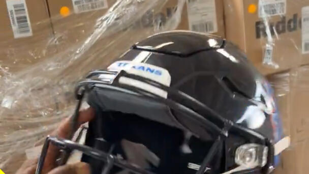 An Early Glimpse of One of the New Houston Texans Helmets?