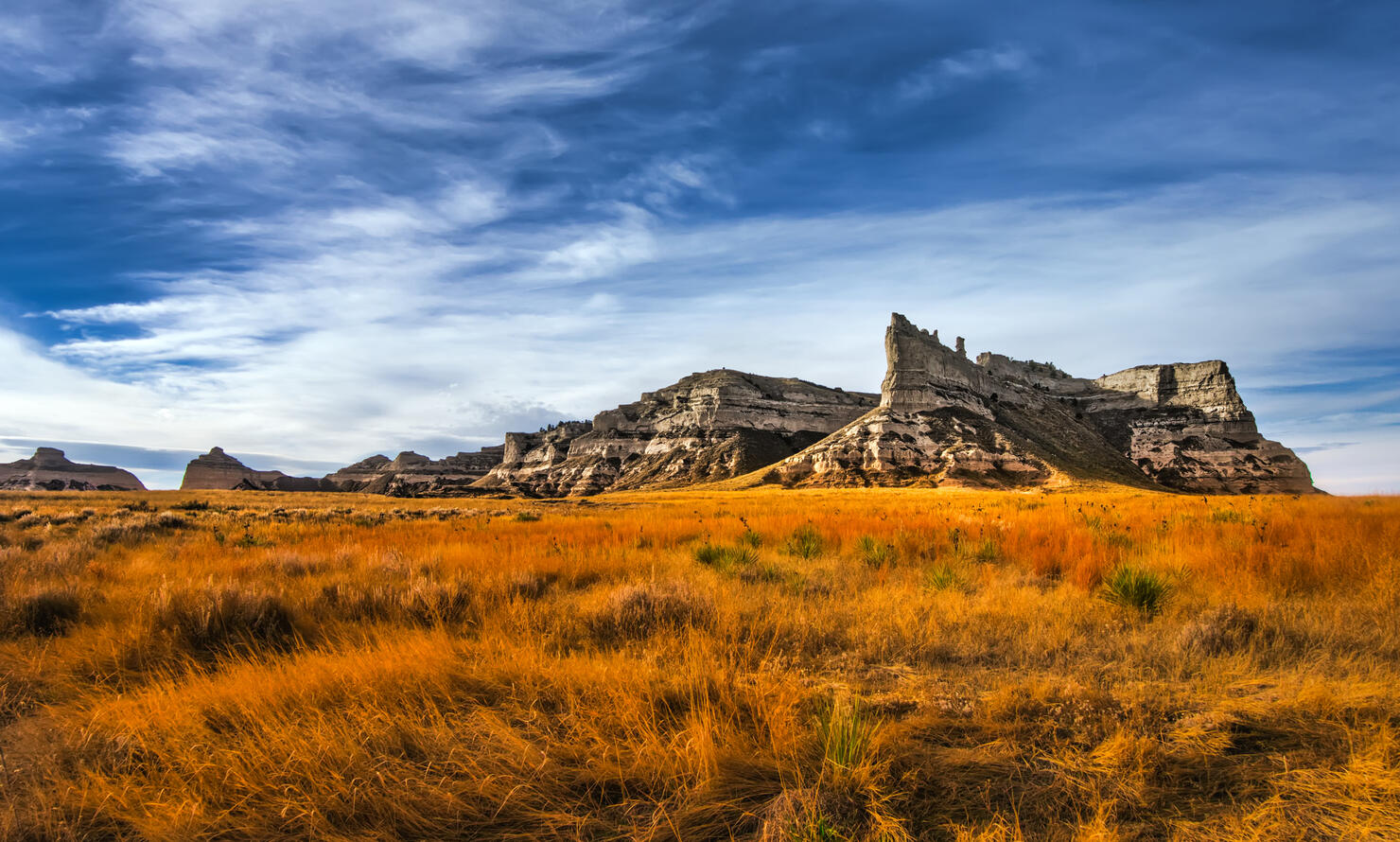 Scottusbluff National Monument in Gering Nebraska