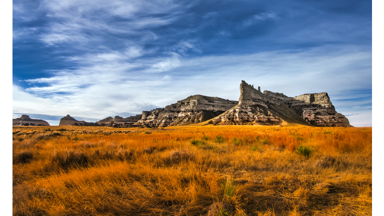 Scottusbluff National Monument in Gering Nebraska