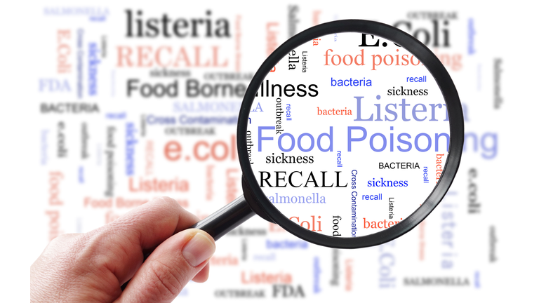 Food Poisoning inspection concept