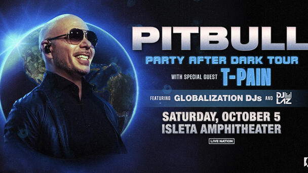 Pitbull is Coming To Isleta Amphitheater!