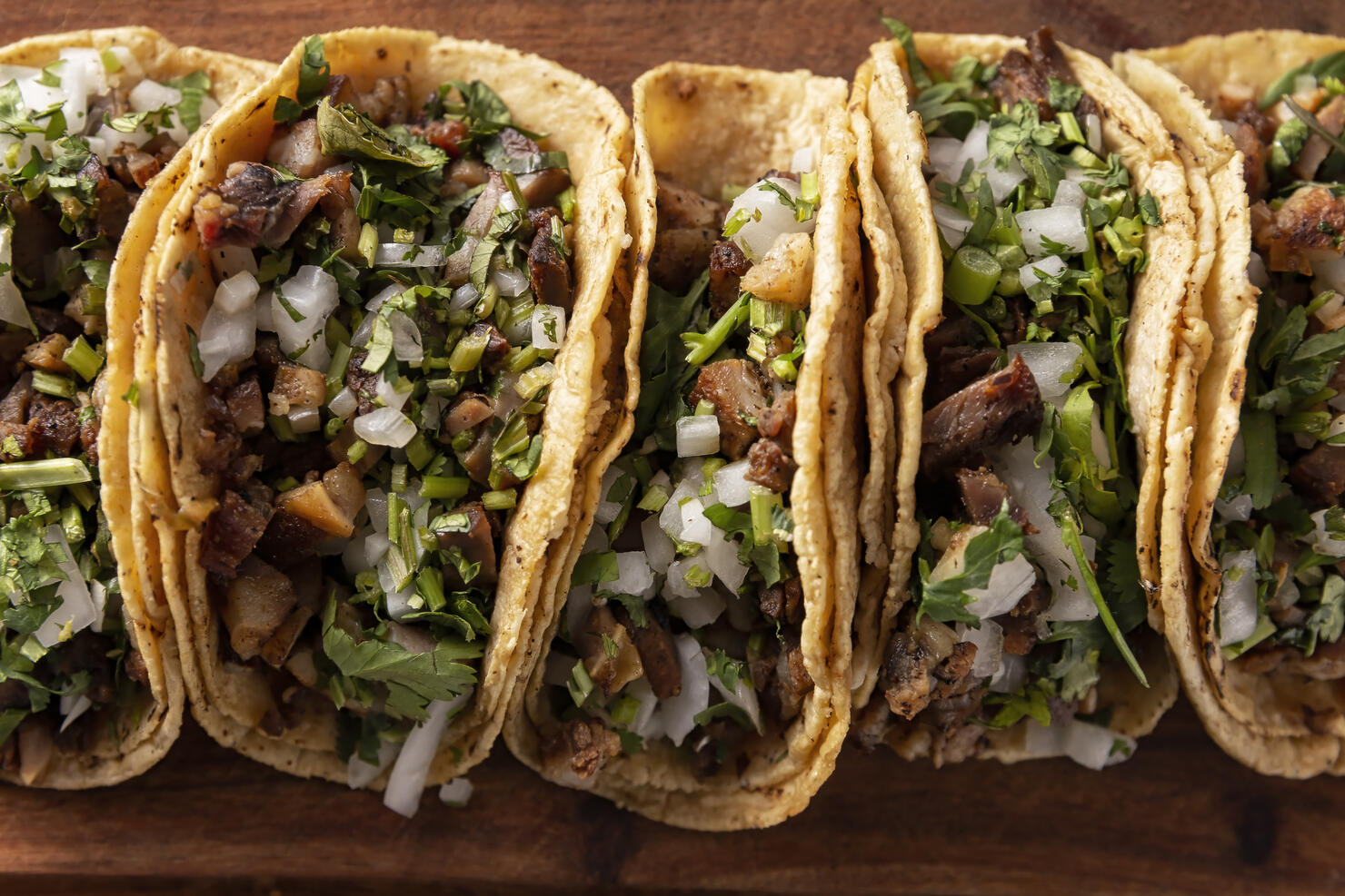 Order of Tacos Closeup