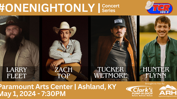 103.3 TCR Country presents #OneNightOnly Concert Series!