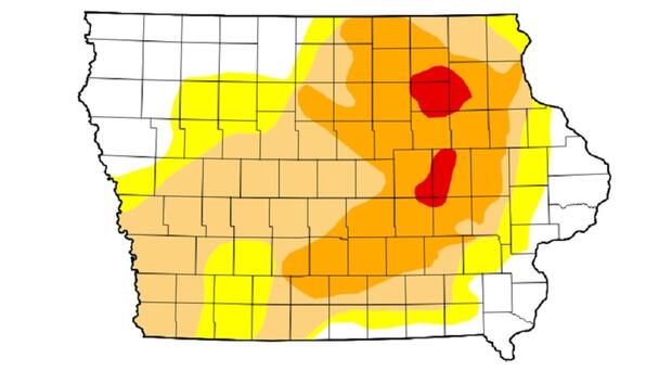 Iowa Drought Picture Gradually Improving