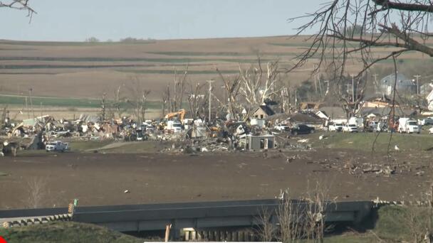 Early Reports of One Man Dead After Minden Tornado
