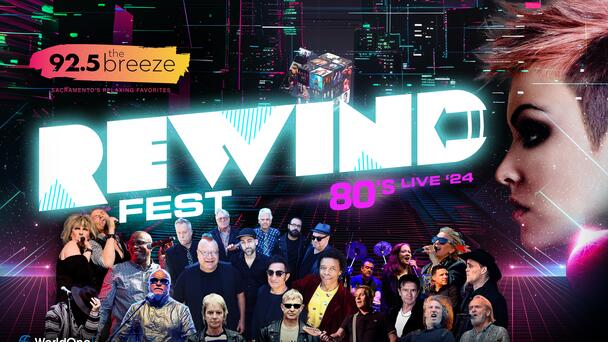 Listen To 92 Minutes Of Commercial Free Music to Rewind Fest '24 September 1st At Thunder Valley!