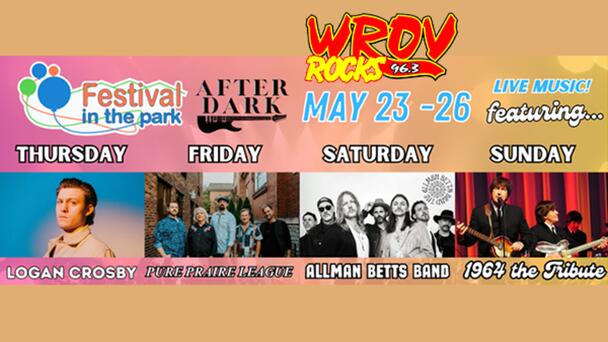 Win Tickets to All 4 Festival in the Park After Dark Shows at Berglund Performing Arts Theatre, From 96.3 ROV!