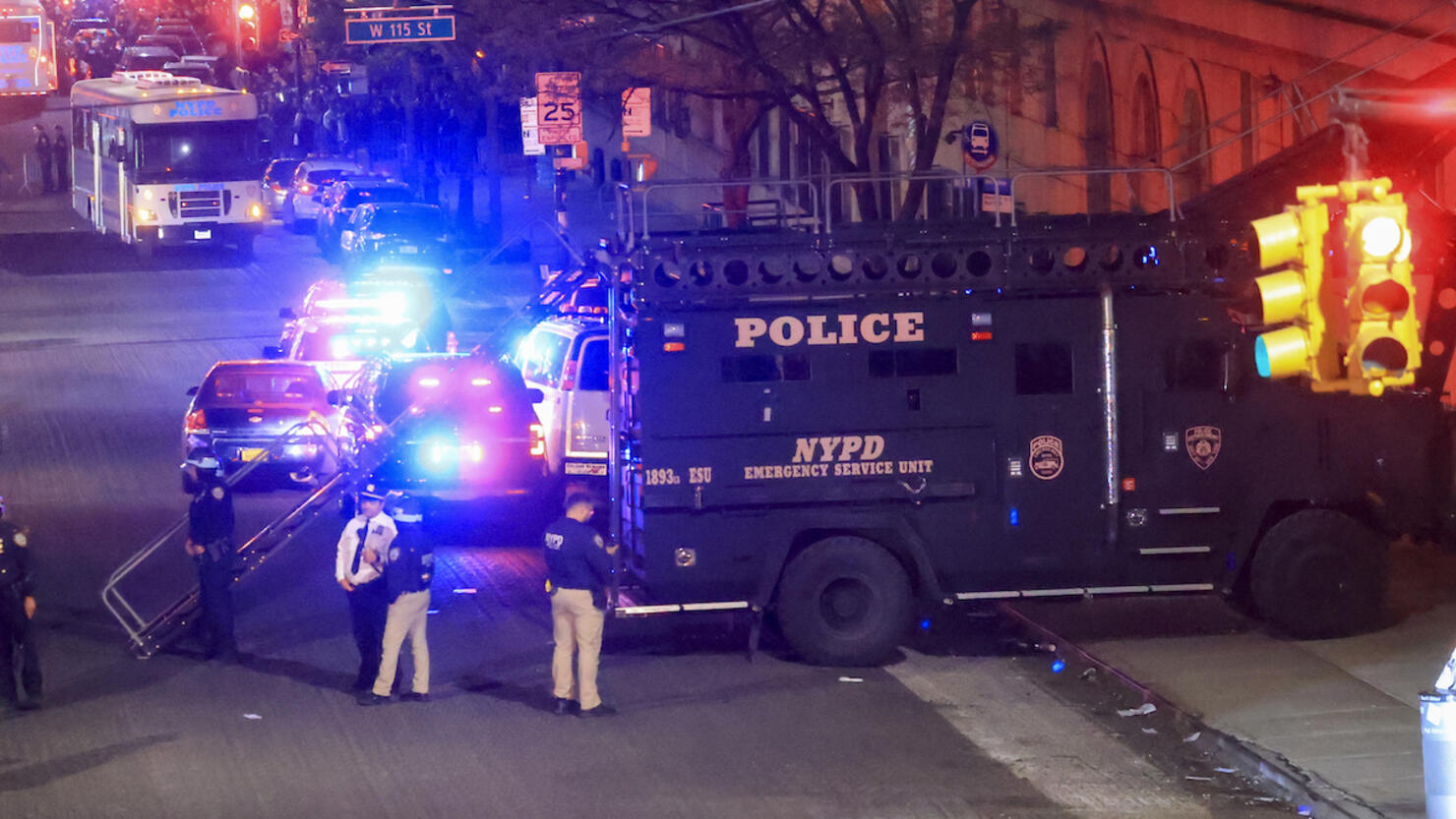 Dozens of students arrested at the occupied Hamilton Hall building of Columbia University in New York