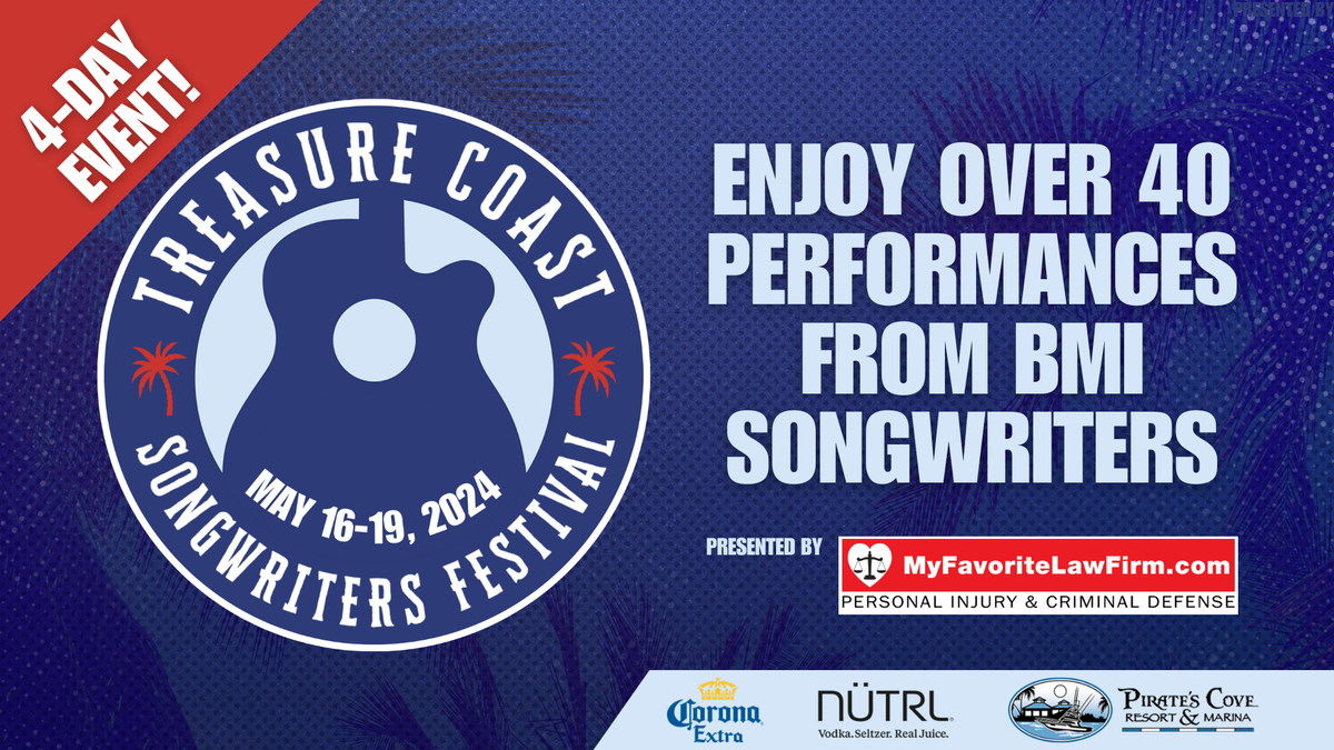 Treasure Coast Songwriters Festival WAVE 92.7