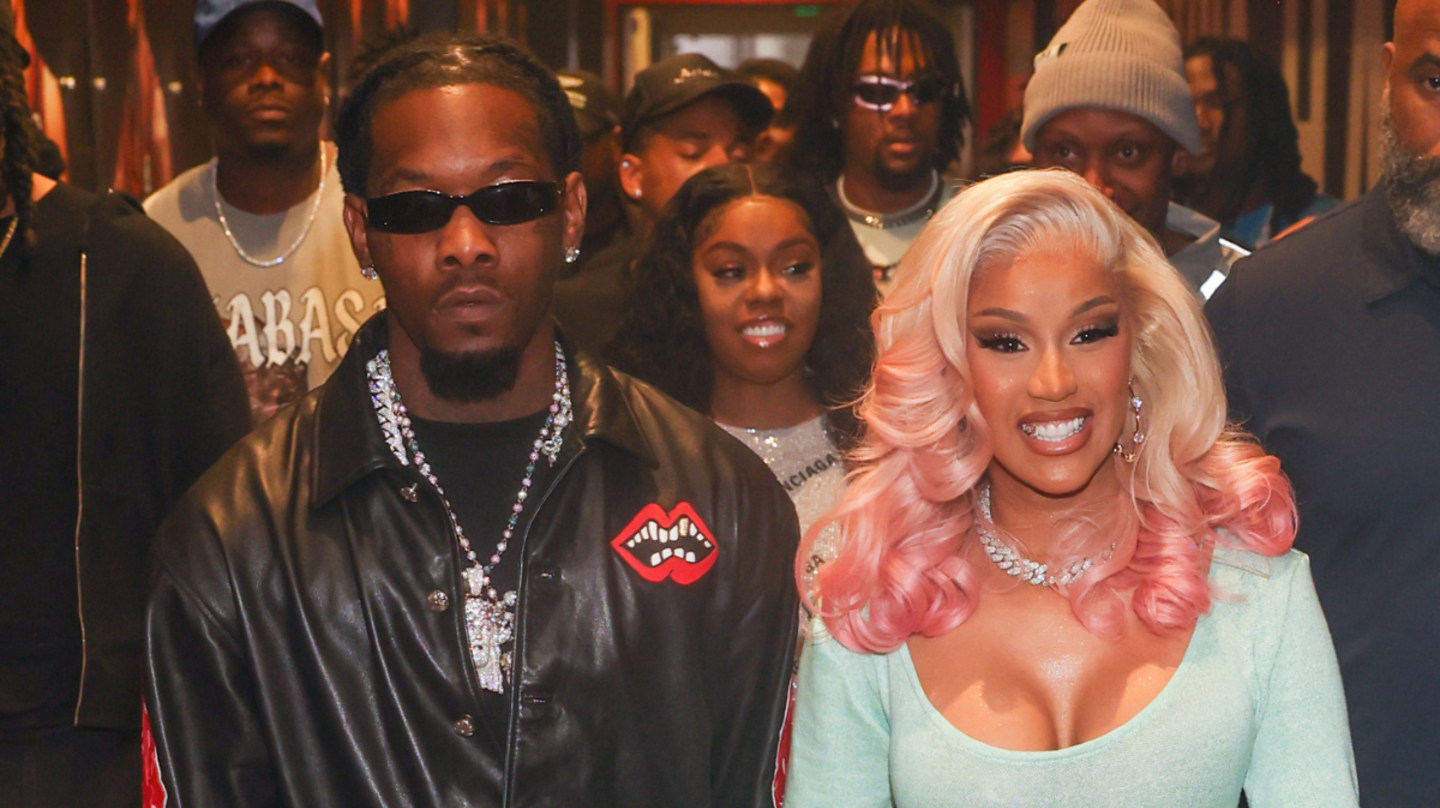 Cardi B & Offset Step Out For Date Night Amid Rumors About Their Marriage